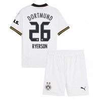 Dres Borussia Dortmund Julian Ryerson #26 Tretina pre deti 2024-25 Krátky Rukáv (+ trenírky)